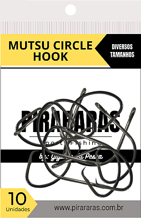 ANZOL MUTSU CIRCLE HOOK - PIRARARAS