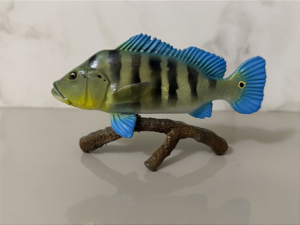 ENFEITE DE MESA - TUCUNARÉ AZUL