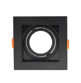 Embutido Recuado Flea MR16 / Dicroica Gu10 Preto 6188 Nordecor