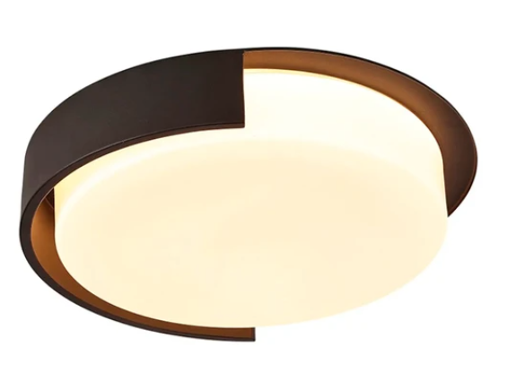 Plafon LED Draper 3000K 24W Metal Preto Astraled P-9918