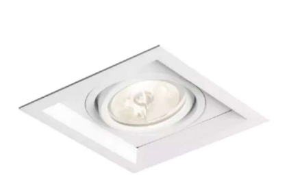 Spot de Embutir Recuado PAR30 17,9x17,9x15cm Alumínio Newline N51361