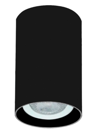 Spot de Sobrepor Loch Lamp PAR20 (A) 15cm x (D) 10,5cm Policarbonato Preto - Nordecor 6213