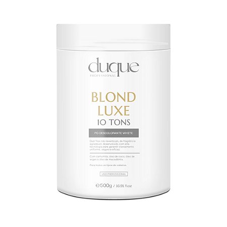 Pó Descolorante White 500g - Blond Luxe | Duque Professional