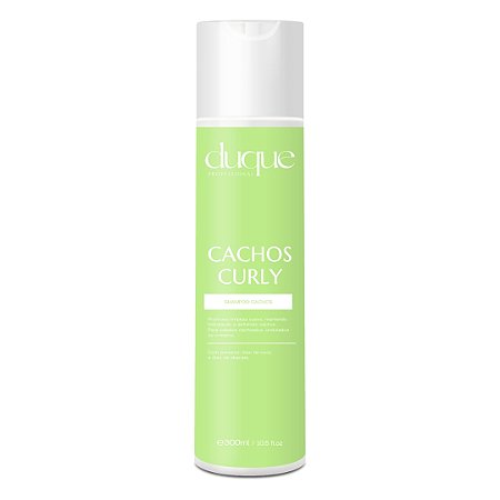 Shampoo Cachos 300ml - Cachos Curly | Duque Professional