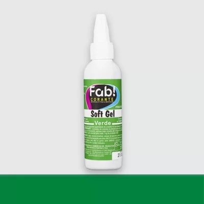 Cor. SoftGel Art. Alim. VERDE 60g
