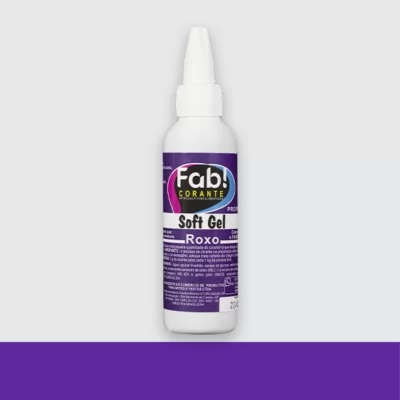 Cor. SoftGel Art. Alim. ROXO 25g
