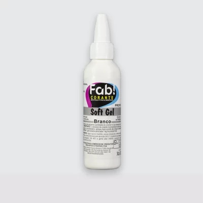 Cor. SoftGel Art. Alim. BRANCO 25g