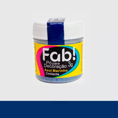 Po p/ decoracao AZUL MARINHO 3g