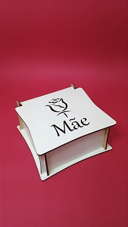 Caixa 10x10 c/ gravação.