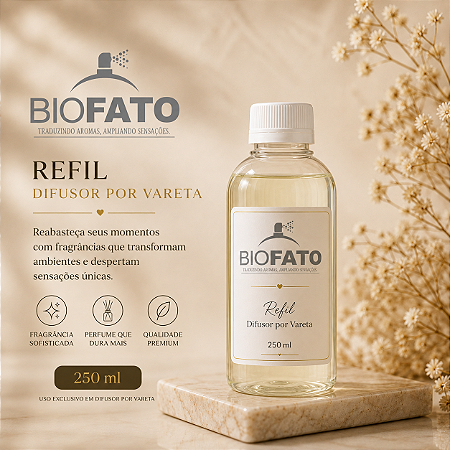 Refil Difusor por Varetas Alecrim LL 250 ml