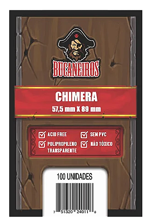 SLEEVE CHIMERA (57,5x89) - Bucaneiros