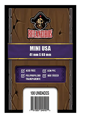 SLEEVE MINI USA (41 X 63) - Bucaneiros