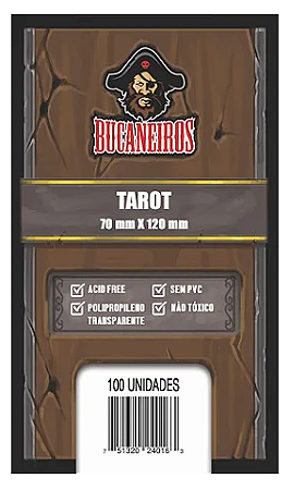SLEEVE TAROT (70x120) - BUCANEIROS
