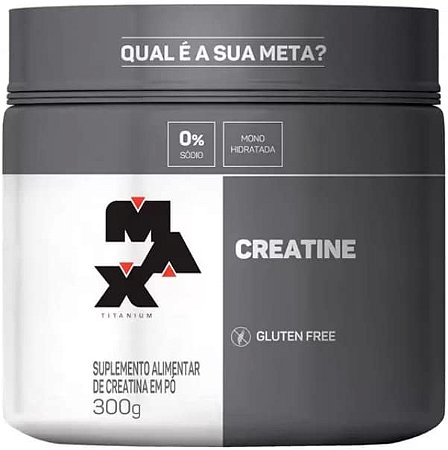 Creatina da Max Titanium, Suplemento alimentar - 300g