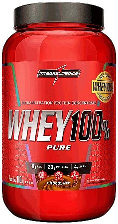 Whey 100% Pure - 900g  (Integralmedica)