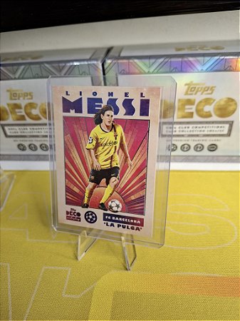 Messi Artistry- Topps Deco 24/25