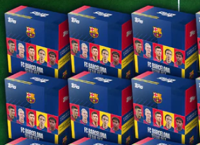 Break 515 - 6 Caixas -   Barcelona Team Set - Jogadores Aleatórios