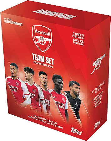 Break 539 - Arsenal Team Set - Escolha o tipo de Card