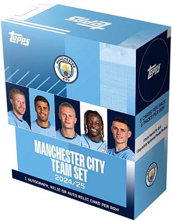 Break 561 - Manchester City - Team set - Escolha o Jogador e Pegue mais 2 no sorteio