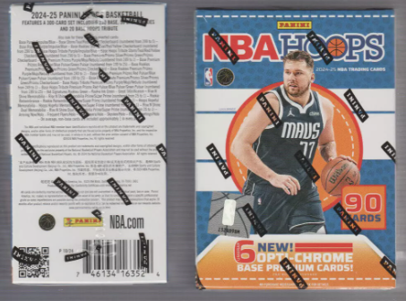 Break 592-  NBA Hoops 24/25 - 2x Blasters - 180 Cards Escolha seu time