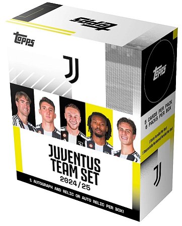 Break 593 - Juventus Team set - Por Pack - 2 Hits Garantidos - 1 Auto e 1 Memo