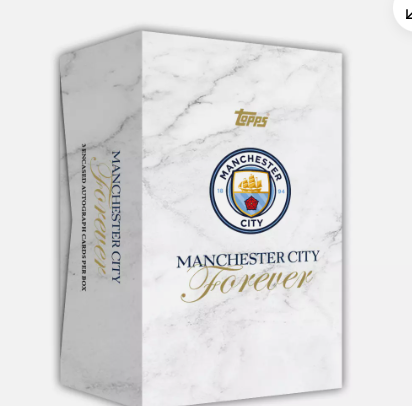 Break 677 - Topps Manchester City Forever  23/24 - Escolha o Jogador - 3 Autografos Encapsulados