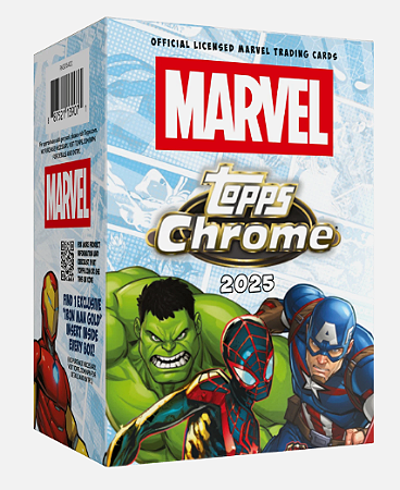 Break 694 - Marvel Chrome - Blaster - 28 Cards - Por Pack - " Não é Venda da Caixa Lacrada"
