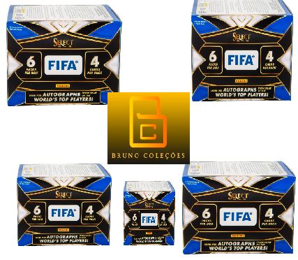 Break 696 - Select Fifa - 5x Blasters - 120 Cards - Escolha o seu Time - Auto Garantido pelo Breaker - 'NÃO É VENDA DE CAIXA LACRADA - É BREAK"