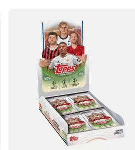 Break 700 -Topps UCC - 24/25 - Hobby Box - Auto/Memo Garantido - 192 Cards - Com spot do Pack Bonus - "ATENÇÃO NÃO É CAIXA LACRADA"