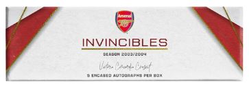 Break 707 - 1x Box Arsenal Invincibles - 5 Autógrafos Encapsulados - Escolha o Jogador "ATENÇÃO NÃO É VENDA DE CAIXA LACRADA"