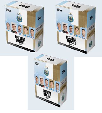 Break 738 - 3x Box  - Argentina Team Set - Escolha o jogador - " Atençao não é caixa lacrada - é Break"