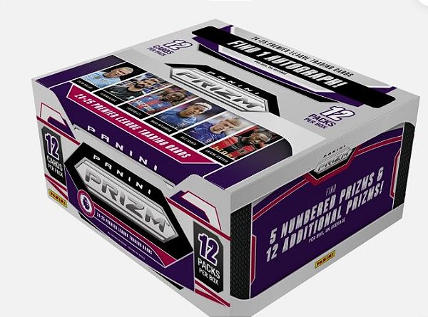 Break 769 - 1x Hobby Box Prizm Premier League 2024/25 - 144 Cards - 1 auto garantido - Escolha um time - "ATENÇÃO NÃO É VENDA DE CAIXA LACRADA - É BREAK "