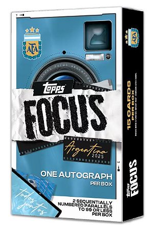 Break 785 - 1x Box Argentina Focus - Por numero do card - "Atenção não é caixa Lacrada - É break"