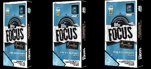 Break 790 - 3x Box Argentina Focus - Por numero do card - "Atenção não é caixa Lacrada - É break"