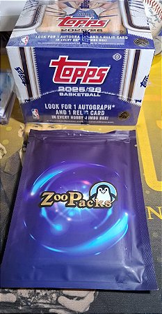 Break 811 - Break NBA Topps Jumbo - 2025/26 + Mistery Pack lacrado- Escolha seu time - 400 Cards 1 auto e Memo 'NÃO É VENDA DE CAIXA LACRADA - É BREAK "