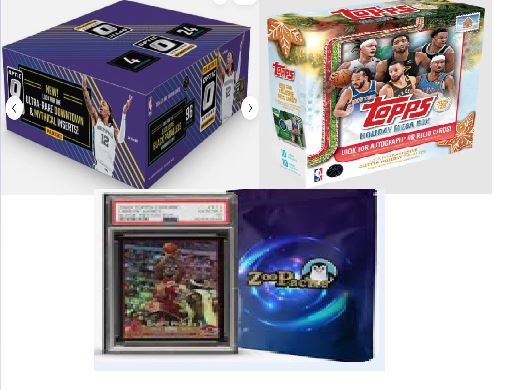 Break 824 - Break NBA Panini Optic Retail Box 24/25 - 96 Cards + NBA Topps Holiday 25/26 100 Cards + Mistery Pack - Escolha seu time - Chance de Dowtown 'NÃO É VENDA DE CAIXA LACRADA - É BREAK "