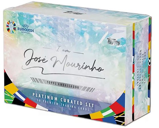 Break 833 - Euro Copa 2024 - Topps Mourinho - 30 cards - 1 auto garantido Escolha seu time - "Atençao não é caixa lacrada - é Break"