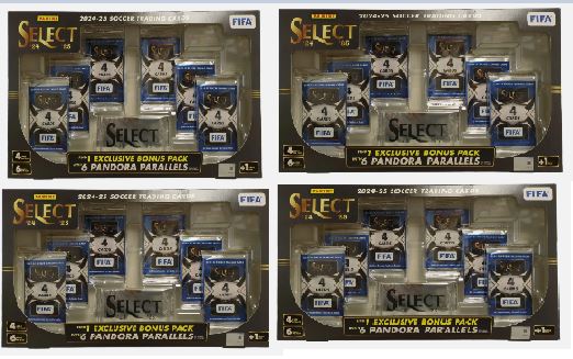 Break 856- Select Fifa Panini - 4x Select Fifa Pandora - 120 Cards - Escolha o seu Time - Sem autos na caixa - Auto do De bruyne para sorteio entre os spots.- 'NÃO É VENDA DE CAIXA LACRADA - É BREAK"