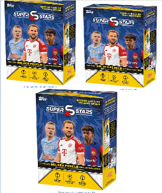 Break 886 - Superstars 23/24 - 3 Value Box - Escolha seu time + 1 Time no sorteio - " Atenção, não é caixa lacrada - É Break "