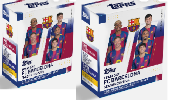 Break 885 - Barcelona Team Set 2025/26 - 2x Caixas - 6 Numeradas e 1 Auto Garantido - Escolha o jogador " Atenção não é caixa lacrada - é Break"