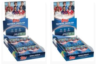 Break 905 - 2x Hobby Box Auto Garantido - UCC 2025/26 - Escolha seu time - Total 384 Cards "Atenção não é caixa lacrada, é Break"