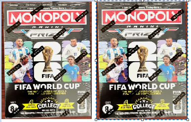Break 957 - Prizm Copa do Mundo 2026 MonoPoly - 2x Blasters - Escolha o Time - " Atenção