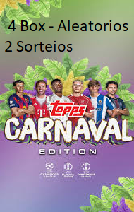 Break 978 - 4x Box Carnaval - Times/Aleatorios - 35 Spots- 2 Sorteios " Atenção não é Caixa Lacrada - É break"
