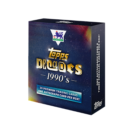Break 992 - 1x Box - Decades 1990s - 1 Autos Garantidos - 36 Cards - 3 Numeradas - "Atenção, não é caixa lacrada, é Break"
