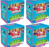 Break 1022-4x Box Topps Carnaval 2025/26 - Escolha o Time - " Atenção, não é caixa lacrada, é Break"
