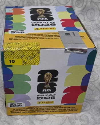 Break 1027 - Figurinhas Gold - Copa do Mundo 2026 - Edição Limitada - 50 Packs