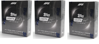 Break 1113 - 3x Hobby Box - Topps Lights Out F1 2026 - Escolha seu piloto + 1 no sorteio - " Atenção , não é lacrado, é break"