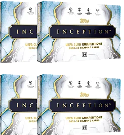Break 1130 - Half Case - Topps Inception 2025/26 - 4x Hobby Box - 4 Autos Garantidos - Escolha 1 Spot e escolha um da lista da descriçao - "Atenção não é Venda Lacrada, é Break"
