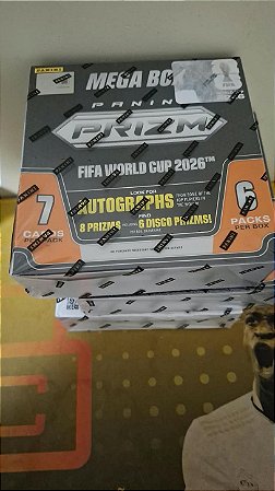 Break 1161 - Prizm Copa do Mundo 2026 - 3x Mega Box- Compre um time e escolha o segundo na lista - "Atenção, não é Lacrado , é Break"