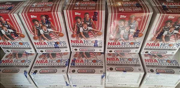 Break 1173 - 10 Caixas NBA - 10 Blasters NBA Hoops - 560 Cards- Escolha seu time e mais um na Lista 'NÃO É VENDA DE CAIXA LACRADA - É BREAK "